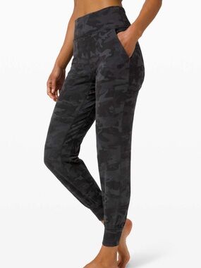 Lululemon Camo Align Jogger 28" Incognito Camo Multi Grey | Size 6